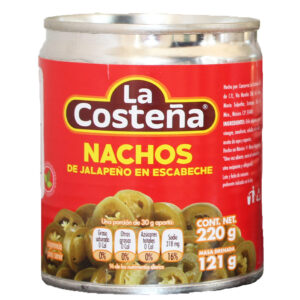 La Costeña Nachos de Jalapeño en Escabeche 220Gr
