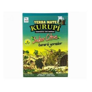 Kurupí Yerba Mate Tereré Yorador Citrus 500Gr