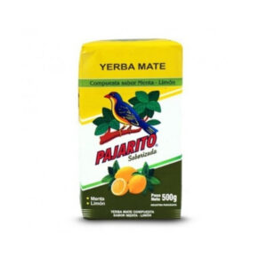 Pajarito Yerba Mate Compuesta Menta-Limón 500Gr