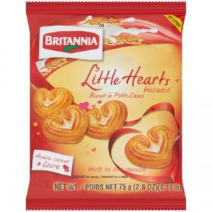 Britannia Little Hearts 75Gr
